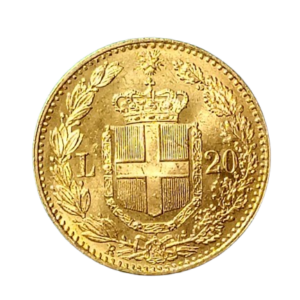 Cod.01_S120 Italia Re Umberto I dal 1878 al 1900 20 lire Italia anno 1882